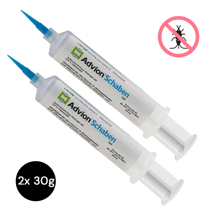 Advion Schabengel – 30 g Kartusche mit Indoxacarb zur gezielten Bekämpfung von Schaben, Silberfischchen und Papierfischchen in sensiblen Bereichen