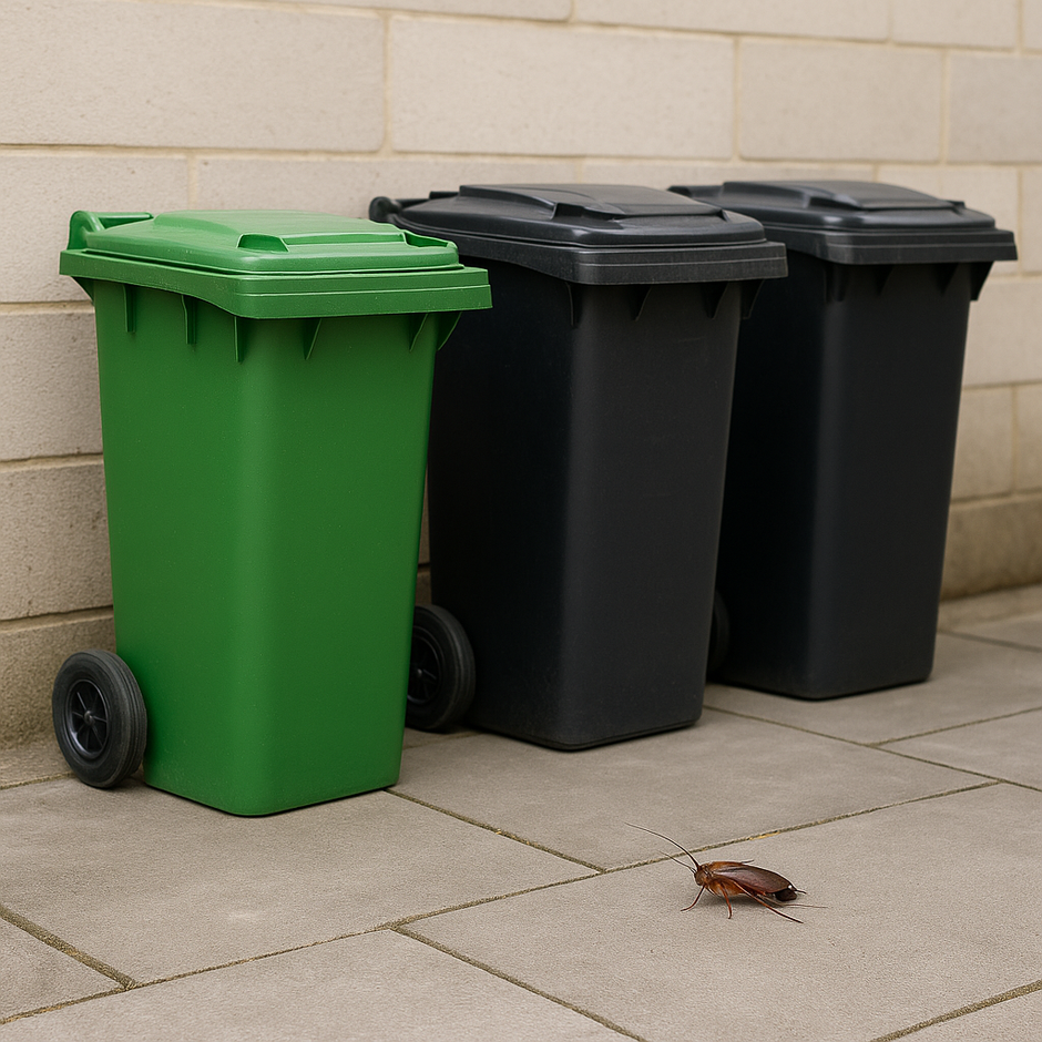 Müllmanagement gegen Schabenbefall