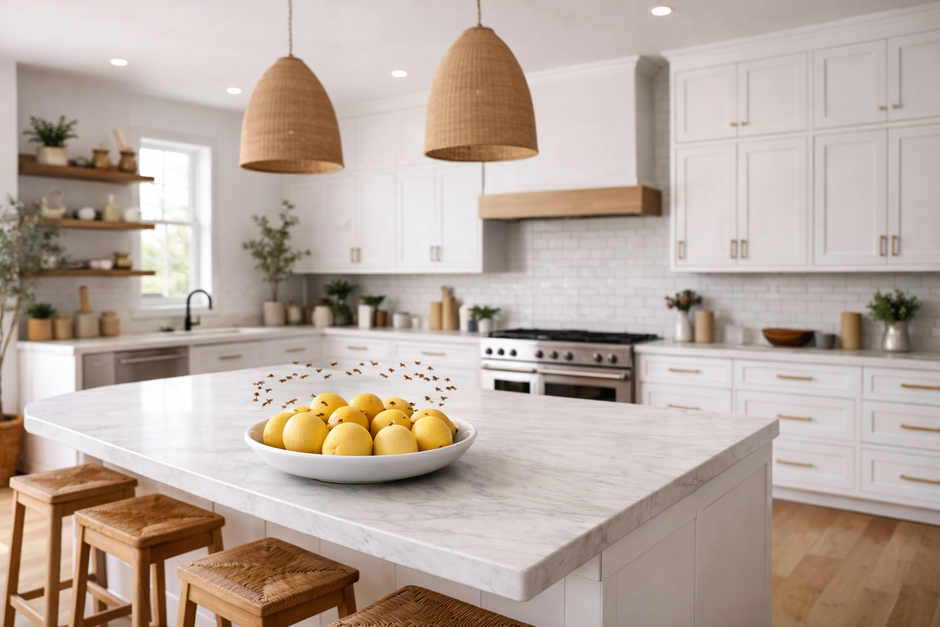 Kleine Fliegen in der Küche – Ursachen und Lösungen