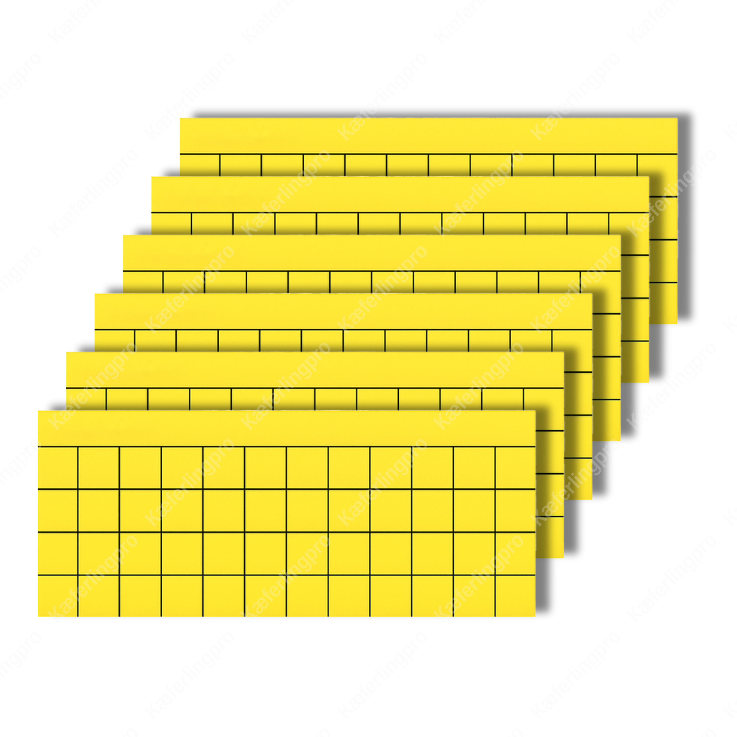 Adhesive surfaces (yellow) for DECO 151 LED - 6 pieces