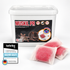 MUSKIL PR fluo RED Pasta 15 g – Brodifacoum-Pastenköder gegen Ratten & Mäuse – 5 kg Eimer
