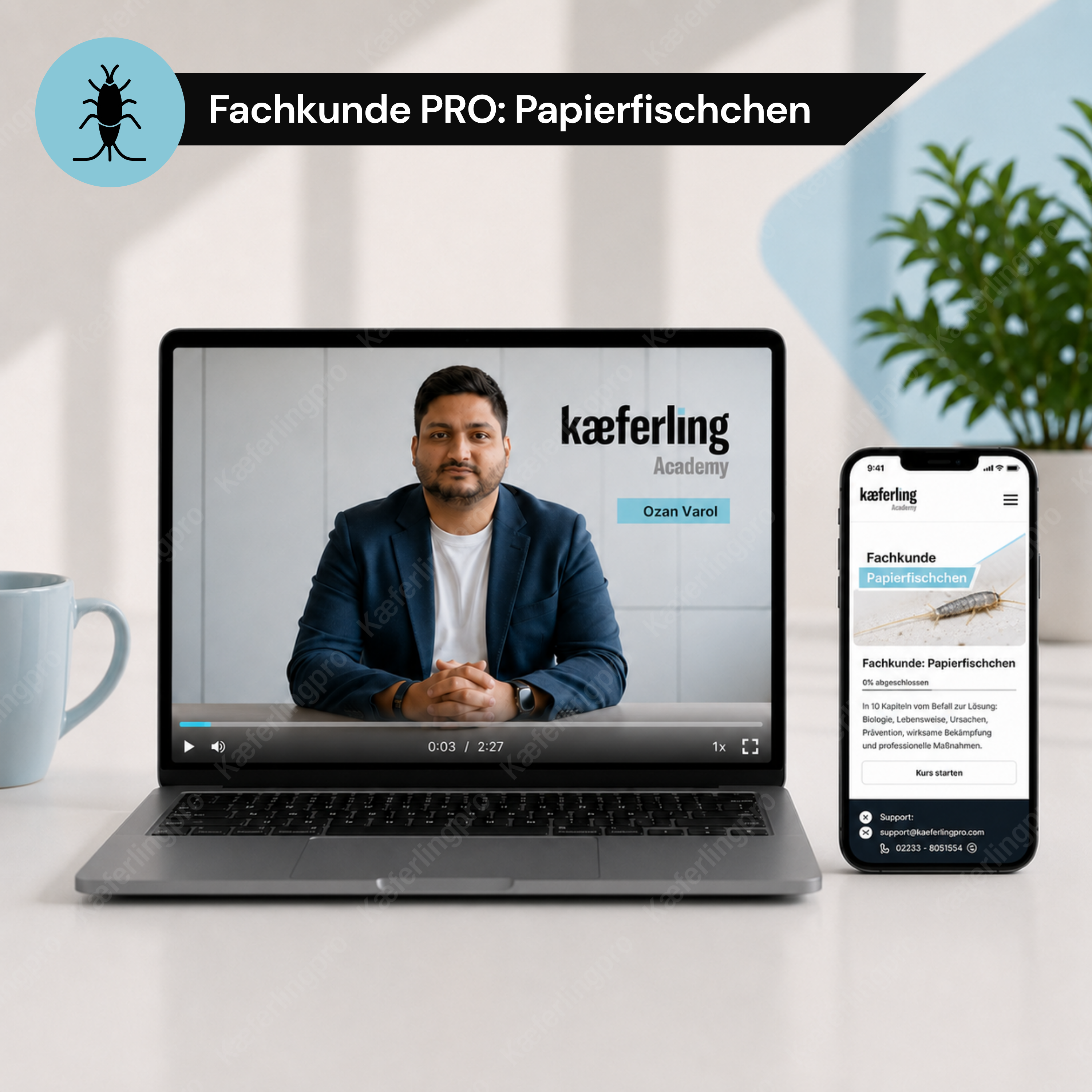 Fachkunde PRO: Papierfischchen – Online-Schulung mit Zertifikat