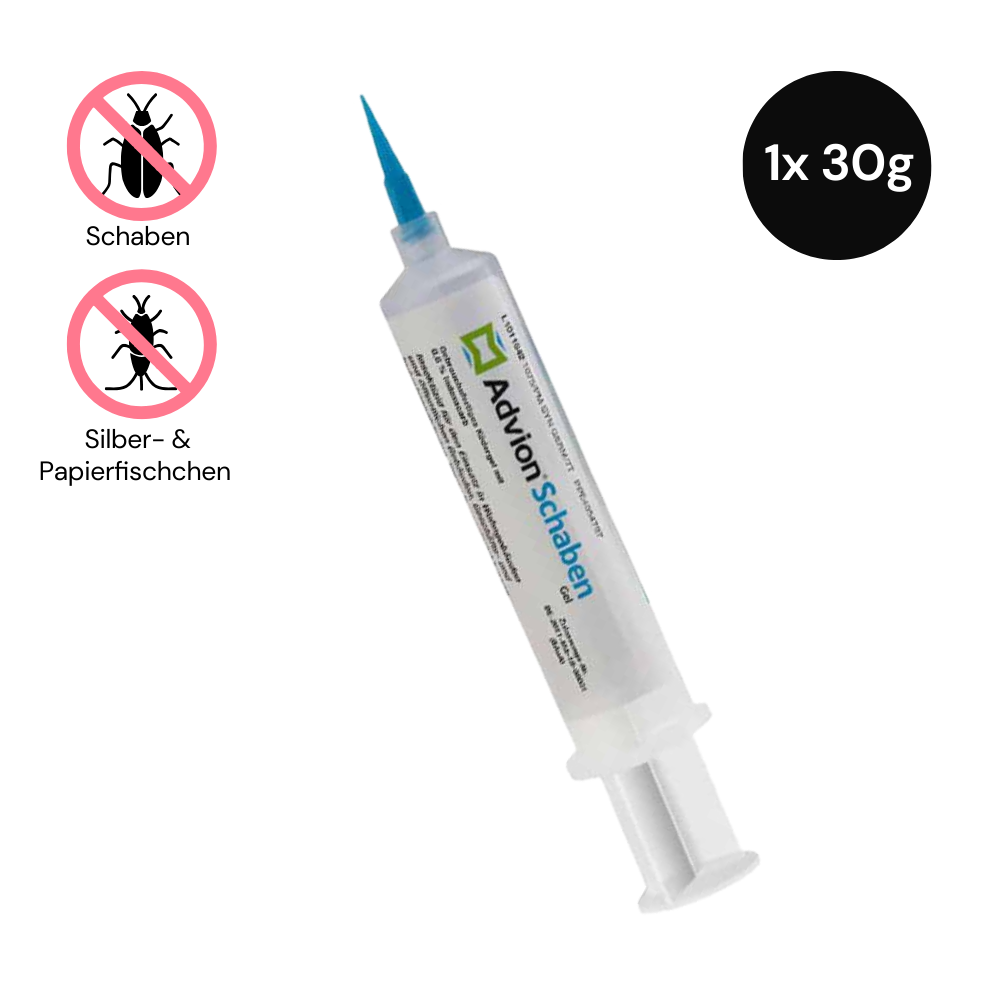 Advion gel anti-blattes - aussi contre les poissons d'argent & poissons de papier - cartouche de 30 g