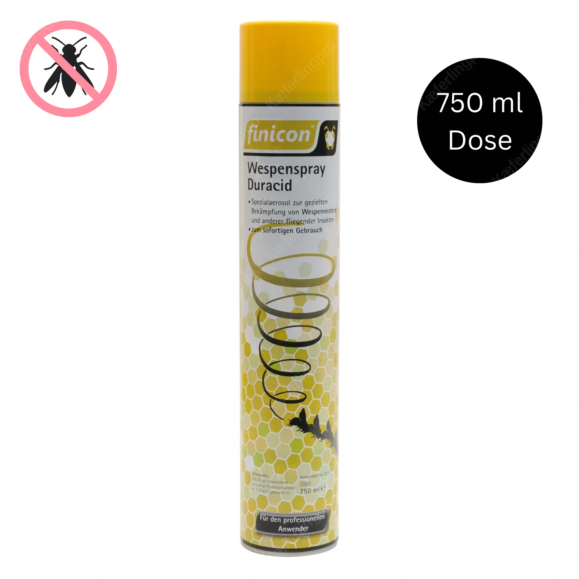 finicon® Duracid Spray per vespe - 750 ml Dose