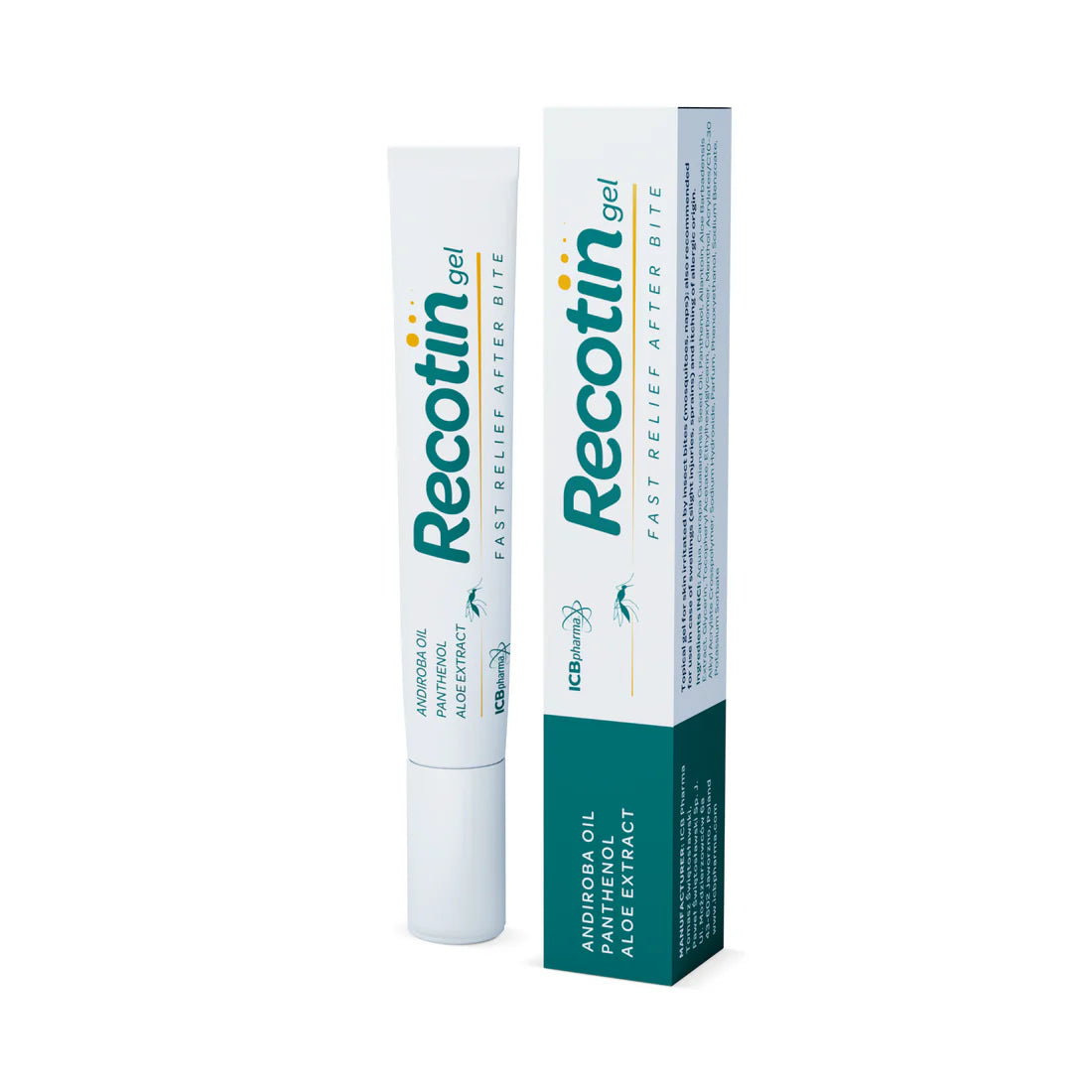 RECOTIN Mückenstich Gel – beruhigendes, kühlendes Gel bei Insektenstichen für Kinder und Erwachsene, ohne Kortison, in handlicher Tube