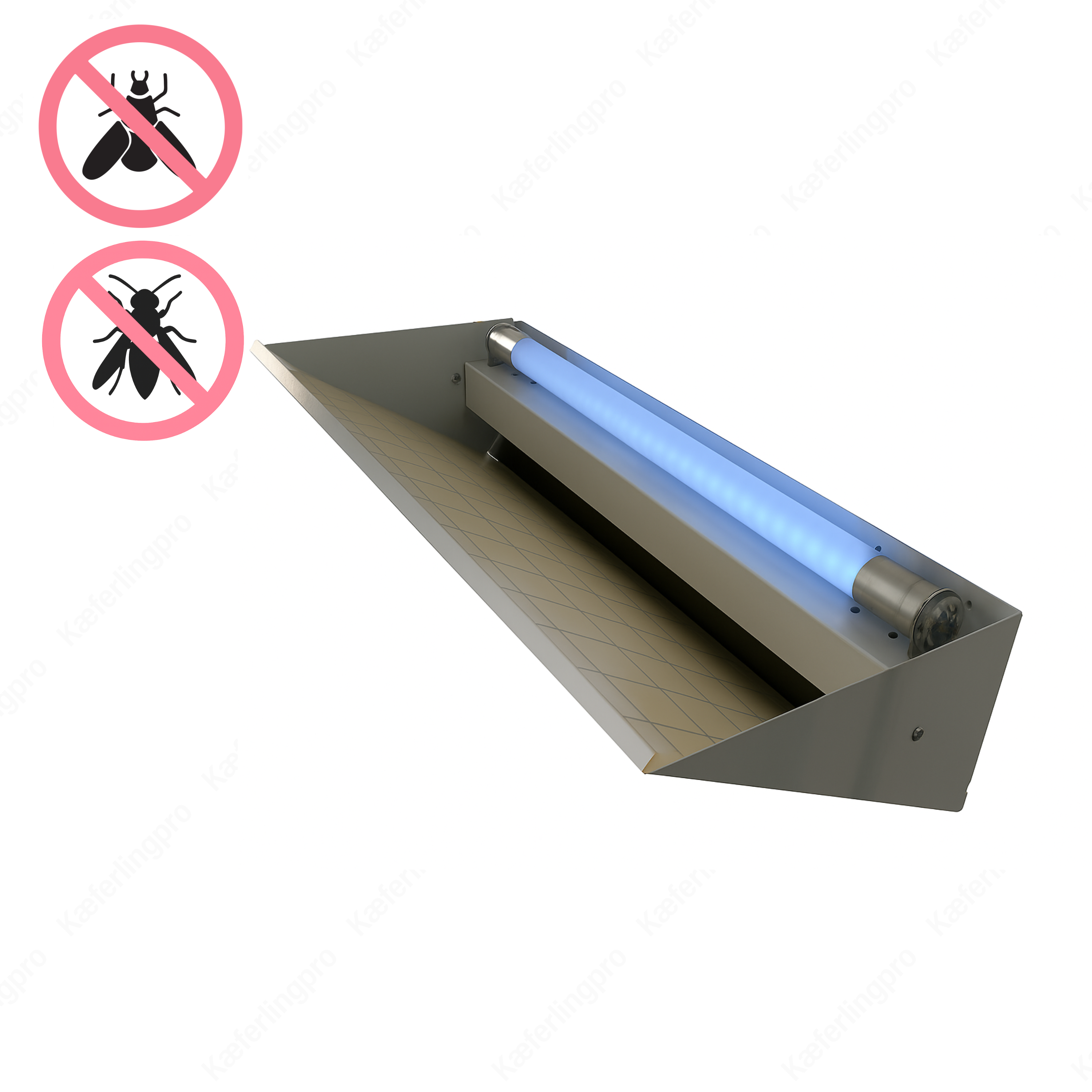 nk DECO 151 LED UV-Gerät mit Splitterschutz - weiß - 1 Stück