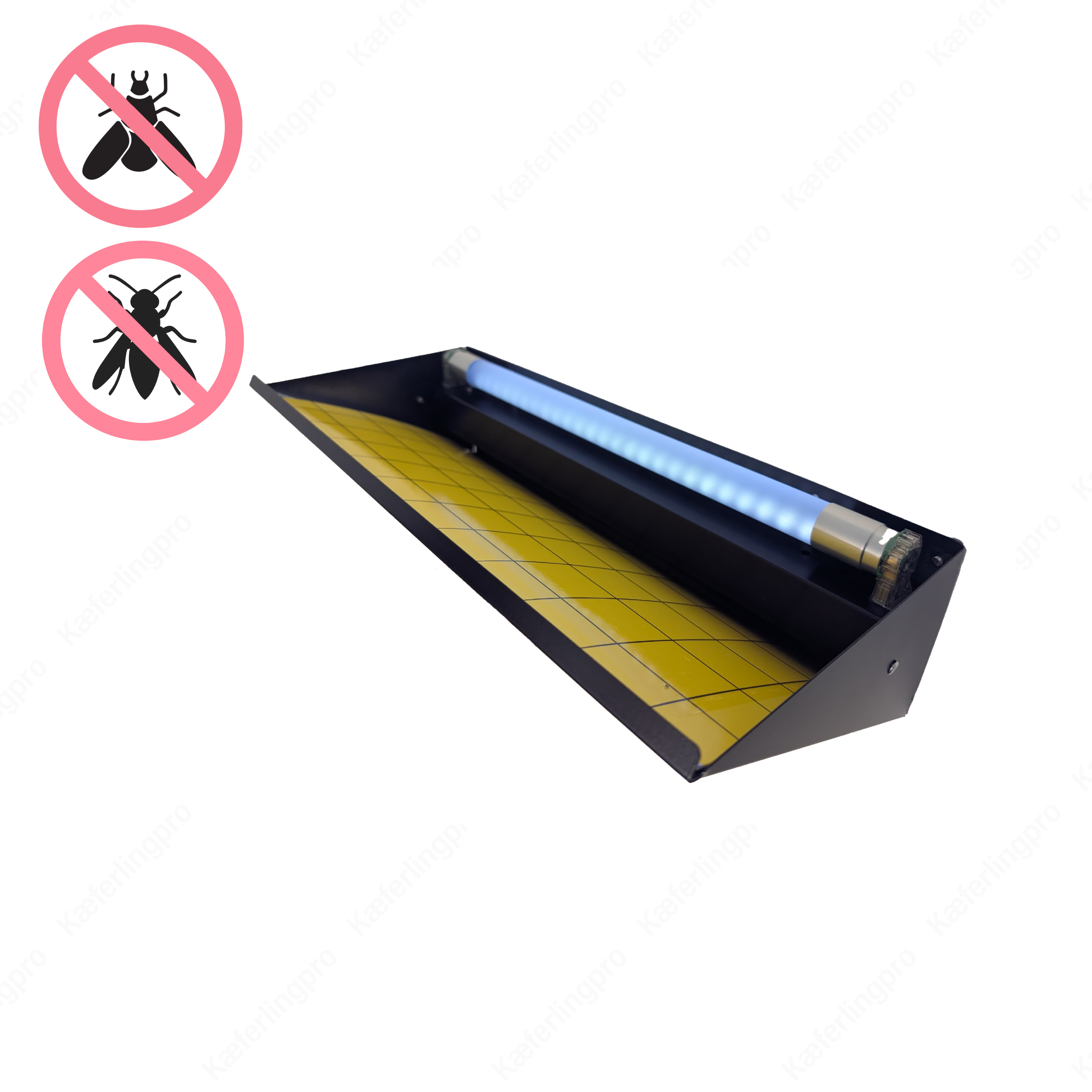 nk DECO 151 LED UV-Gerät mit Splitterschutz - schwarz - 1 Stück