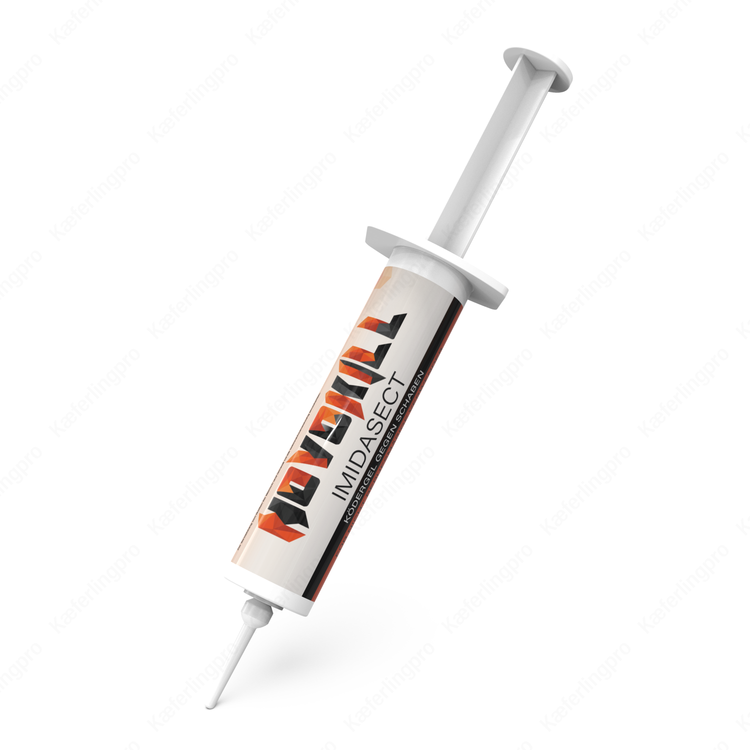 Verpackung des nk Imidasect Schabengels mit sechs 10 g Kartuschen zur professionellen Schabenbekämpfung
