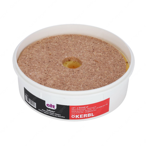 Geöffnete CIT Inficin Köderdose zur Schädlingsbekämpfung gegen Fliegen als freigestelltes Produktbild auf hellem Hintergrund